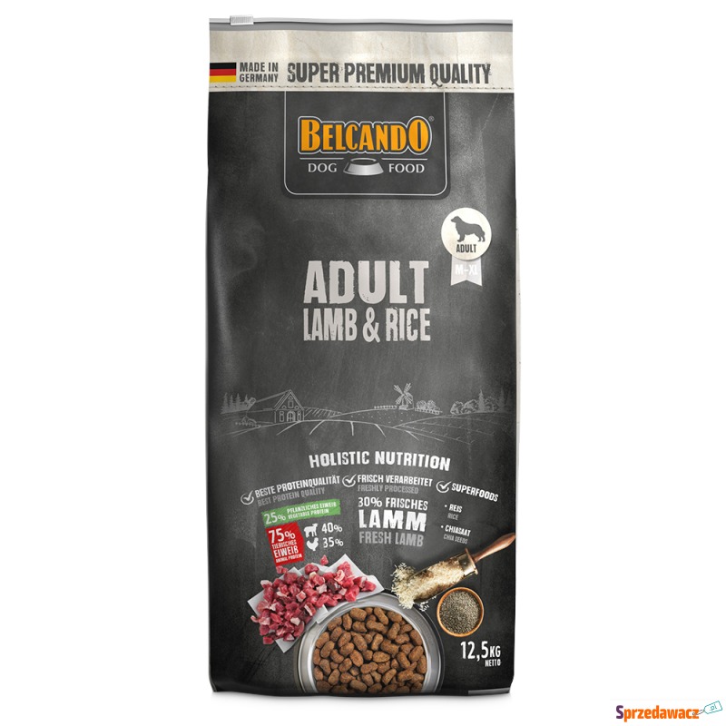 Belcando Adult Lamb & Rice - 12,5 kg - Karmy dla psów - Leszno