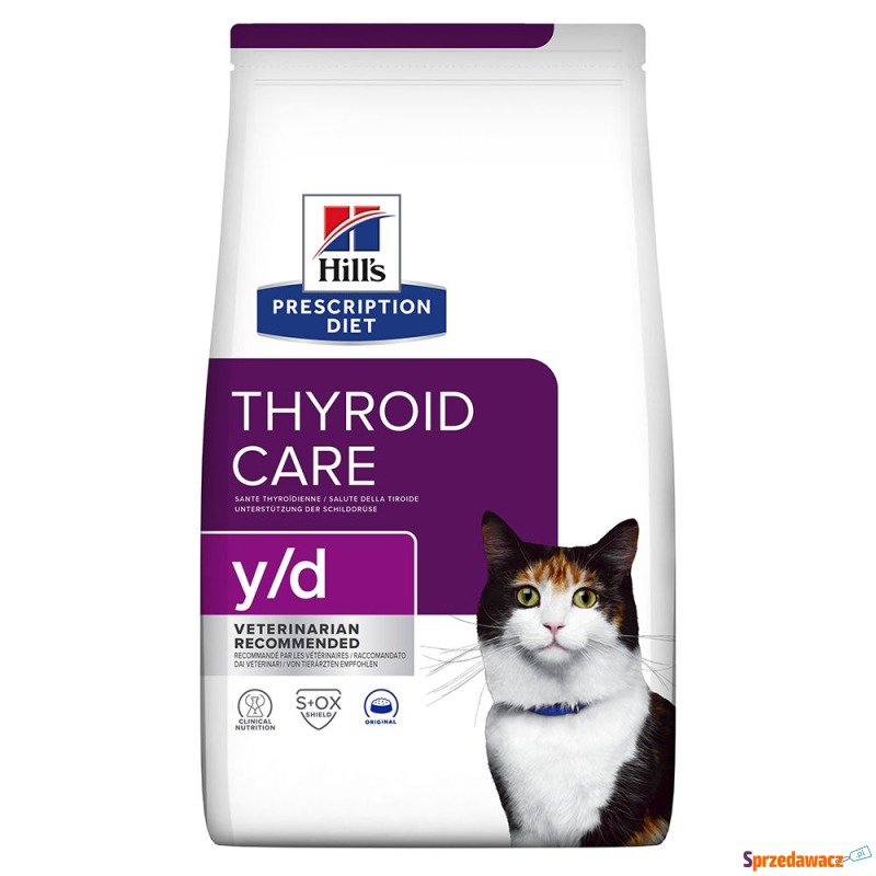 Hill's Prescription Diet y/d Thyroid Care - 3... - Karmy dla kotów - Szczecin