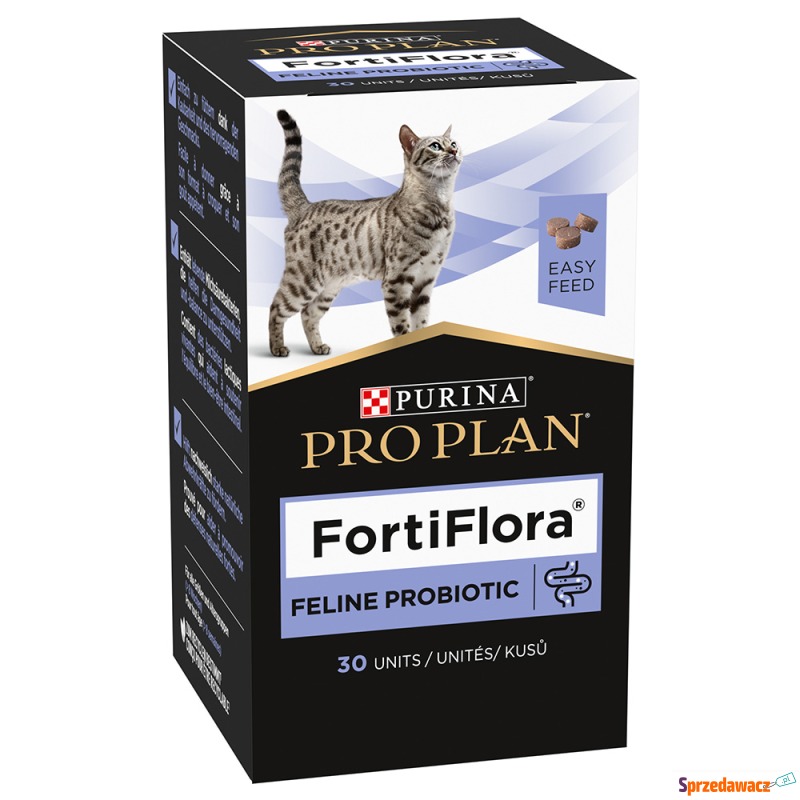 Purina Pro Plan Fortiflora Feline Probiotic,... - Akcesoria dla kota - Wrocław