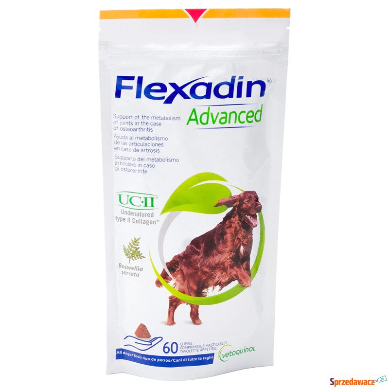 Flexadin Advanced dla psów - 60 szt. - Akcesoria dla psów - Tarnobrzeg