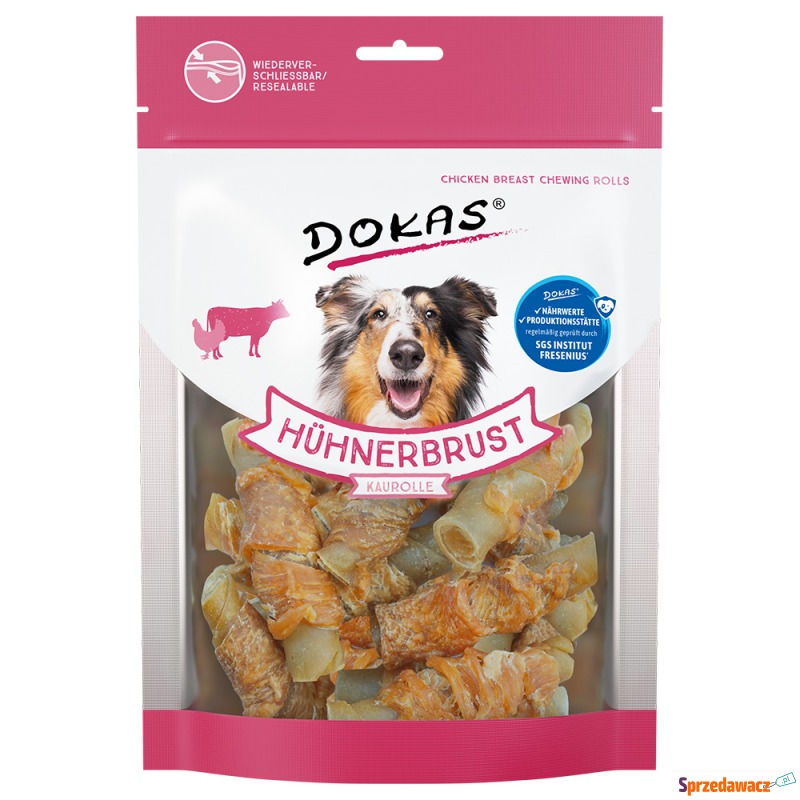 Dokas, rolki do żucia z kurczaka...