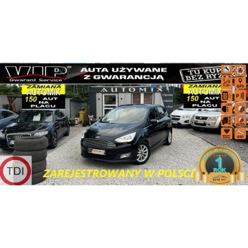 Ford C-Max - 1,5 Diesel * LIFT / Full Opcja! Hak*Serwisy *Automat * Navi * Gwanacja