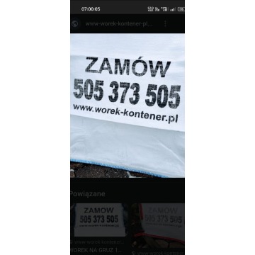 BiG BaG 1m3 Dostawa gratis Woj. Śląskie - Wywóz... - Pozostałe usługi - Ruda Śląska - zdjęcie 1
