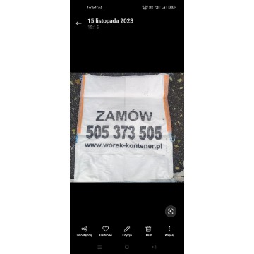 BiG BaG 1m3 Dostawa gratis Woj. Śląskie - Wywóz... - Pozostałe usługi - Ruda Śląska - zdjęcie 4