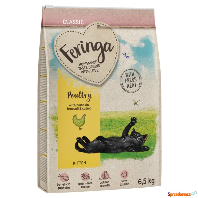 Feringa Kitten Classic, drób - 6,5 kg - Karmy dla kotów - Lublin