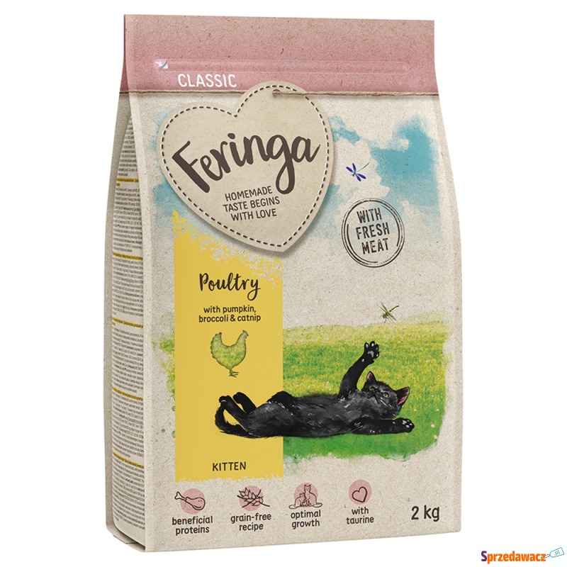 Feringa Kitten Classic, drób - 2 kg - Karmy dla kotów - Płock