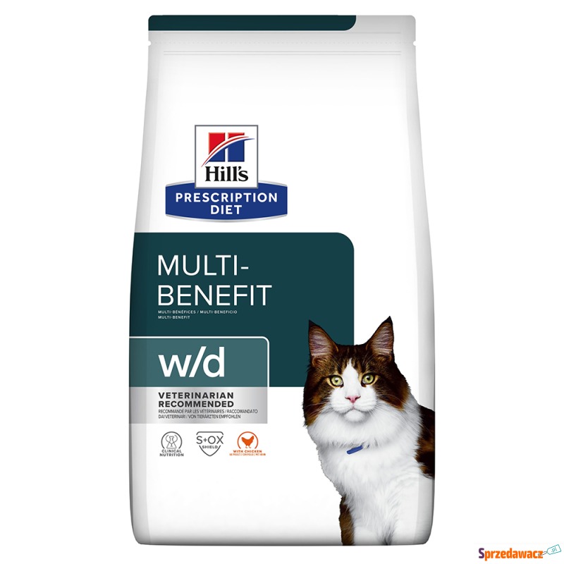 Hill´s Prescription Diet Feline w/d Multi-Ben... - Karmy dla kotów - Kędzierzyn-Koźle