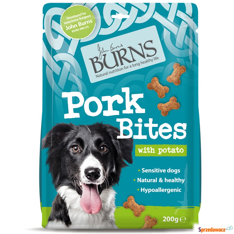 Burns Pork Bites z ziemniakami - 200g - Przysmaki dla psów - Zielona Góra