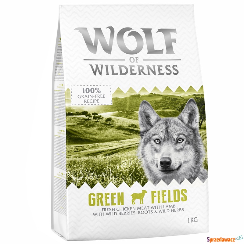 Wolf of Wilderness Adult „Green Fields”, jagn... - Karmy dla psów - Chełm