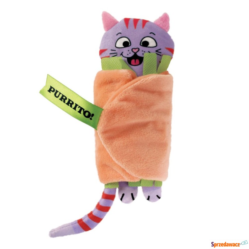 KONG Pull-A-Partz Purrito - 1 szt. - Zabawki dla kotów - Przemyśl