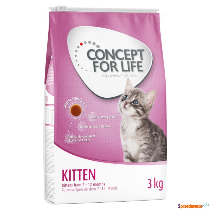 Concept for Life Kitten - ulepszona receptura!... - Karmy dla kotów - Tarnów