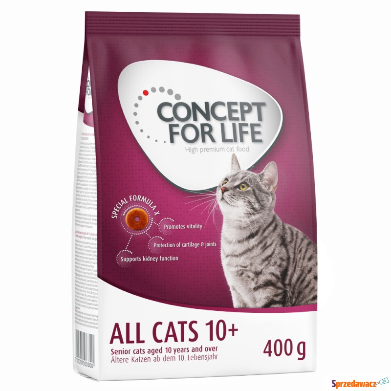 Concept for Life All Cats 10+ ulepszona receptura!... - Karmy dla kotów - Łódź