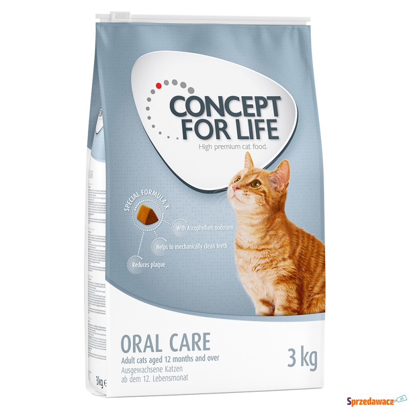 Concept for Life Oral Care - 3 x 3 kg - Karmy dla kotów - Szczecin