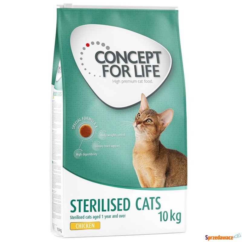 Concept for Life Sterilised Cats, kurczak - u... - Karmy dla kotów - Radom