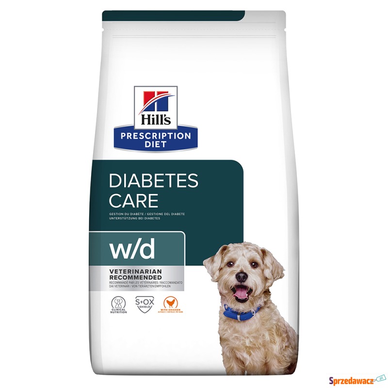 Hill's Prescription Diet w/d Diabetes Care, k... - Karmy dla psów - Zawiercie