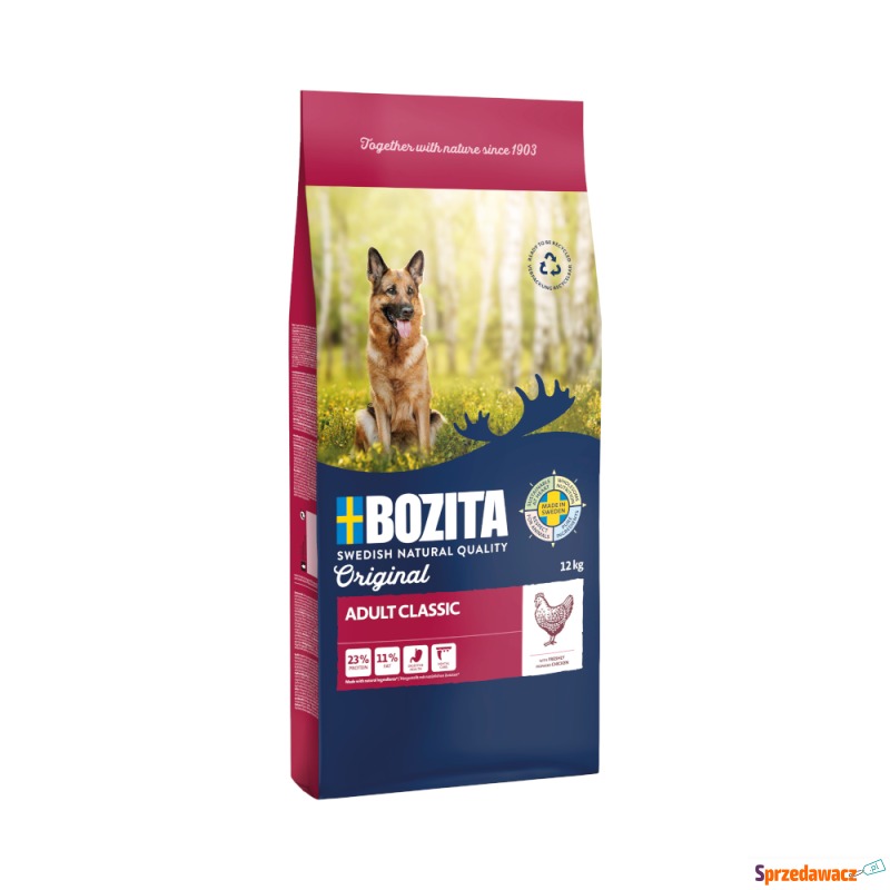 Bozita Original Adult Classic - 2 x 12 kg - Karmy dla psów - Ostrołęka