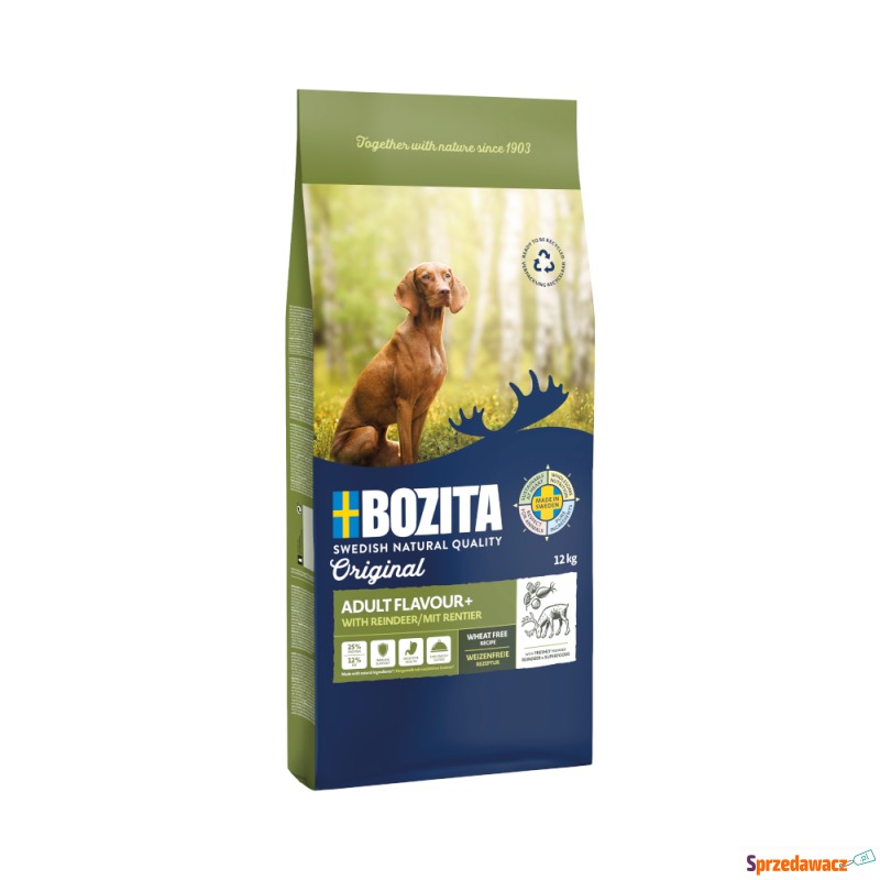 Bozita Original Adult Flavour Plus, renifer -... - Karmy dla psów - Kielce