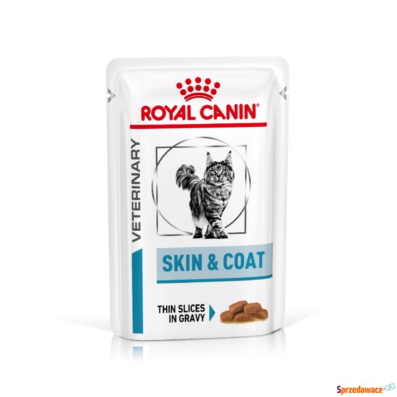 Royal Canin Veterinary Feline Skin & Coat - 12... - Karmy dla kotów - Dąbrowa Górnicza