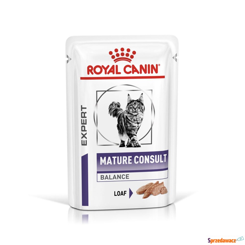 Royal Canin Expert Mature Consult Balance Mousse... - Karmy dla kotów - Głogów