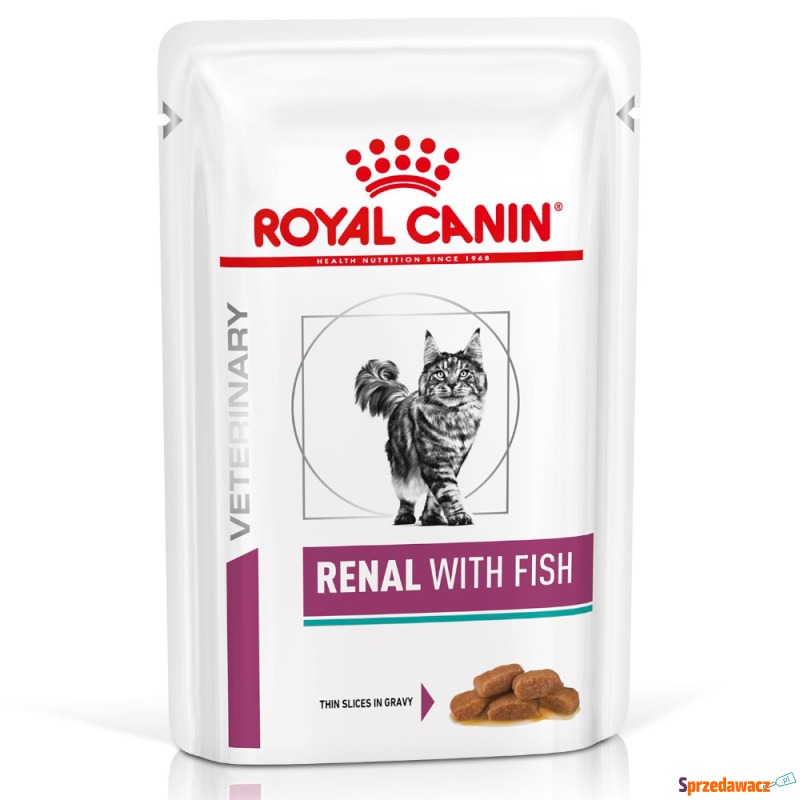 Royal Canin Veterinary Feline Renal, z rybą -... - Karmy dla kotów - Warszawa