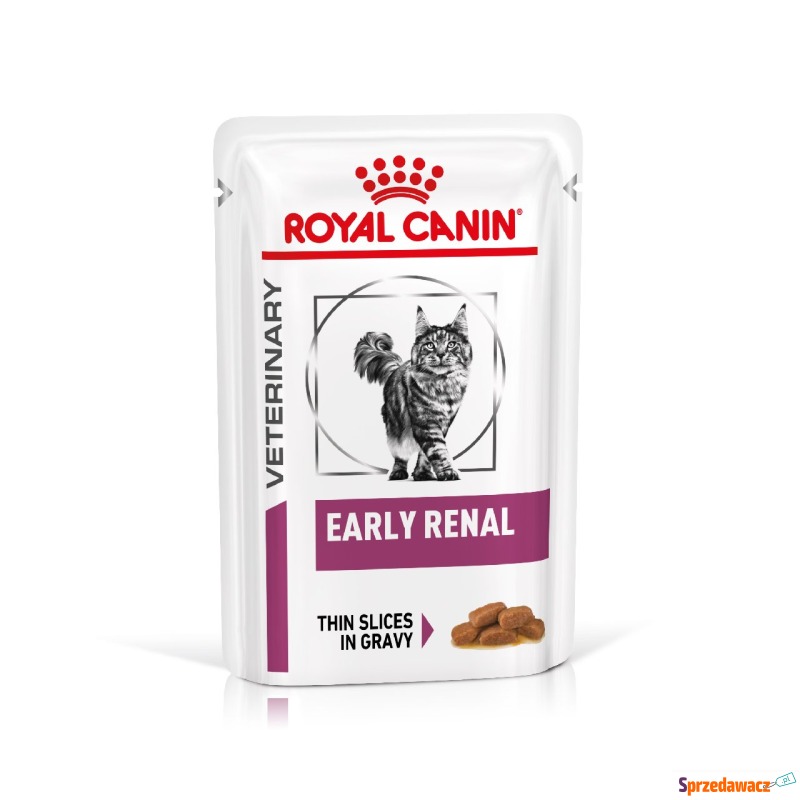 Royal Canin Veterinary Feline Early Renal, w sosie... - Karmy dla kotów - Gorzów Wielkopolski