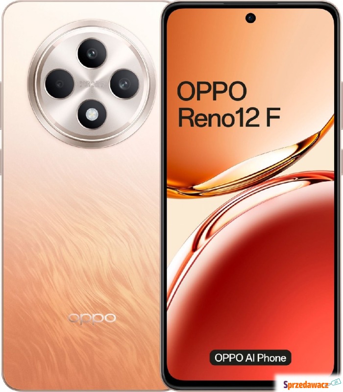 OPPO Reno 12 F 8/256GB Orange - Telefony komórkowe - Gdynia