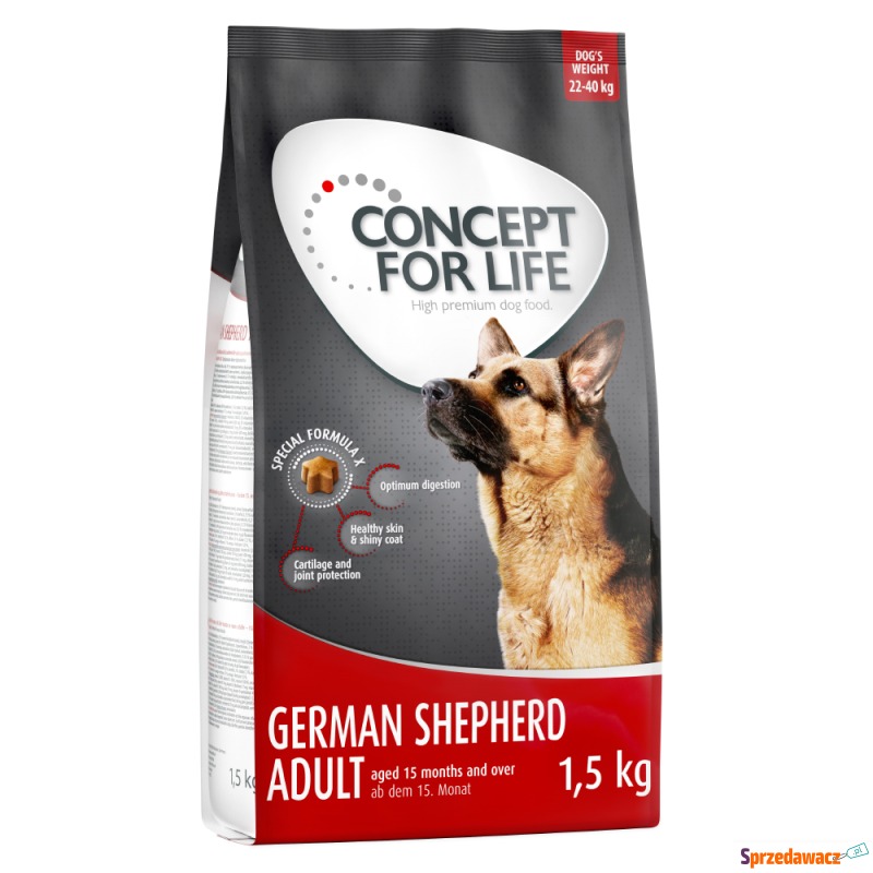 Concept for Life German Shepherd Adult - 1,5 kg - Karmy dla psów - Kalisz