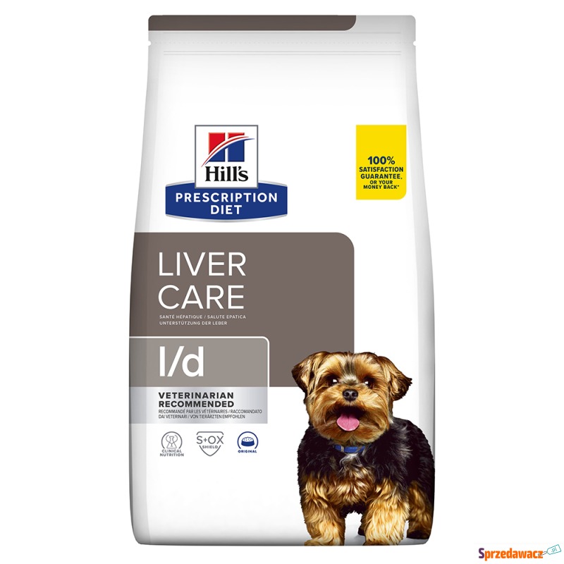 Hill's Prescription Diet l/d Liver Care - 10 kg - Karmy dla psów - Legnica