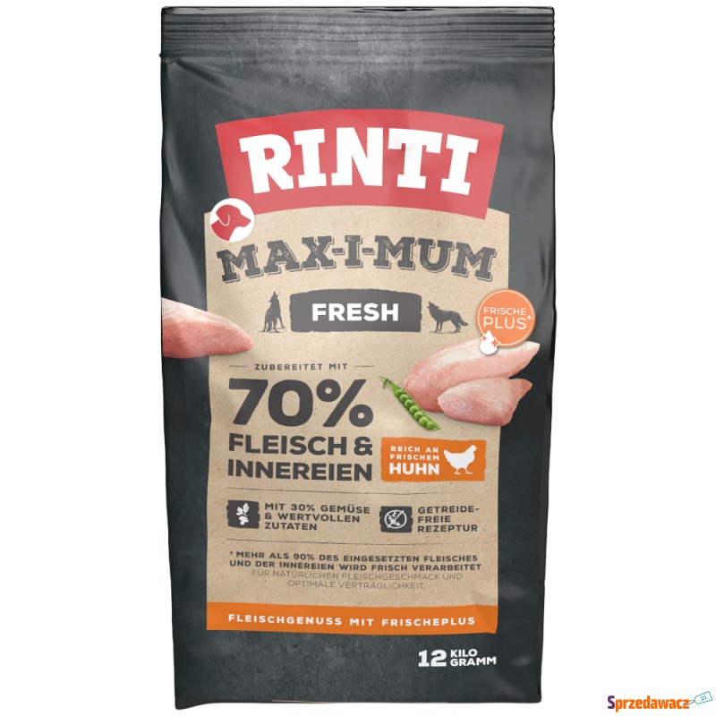 Rinti Max-i-mum, kurczak - 2 x 12 kg - Karmy dla psów - Włocławek