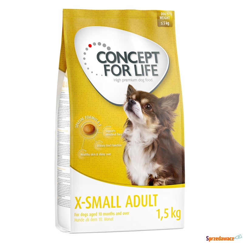 Concept for Life X-Small Adult - 1,5 kg - Karmy dla psów - Ostrowiec Świętokrzyski