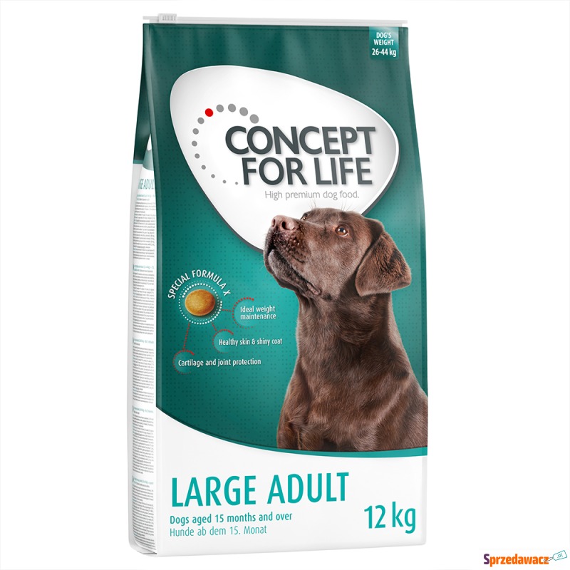 Concept for Life Large Adult - 2 x 12 kg - Karmy dla psów - Dąbrowa Górnicza