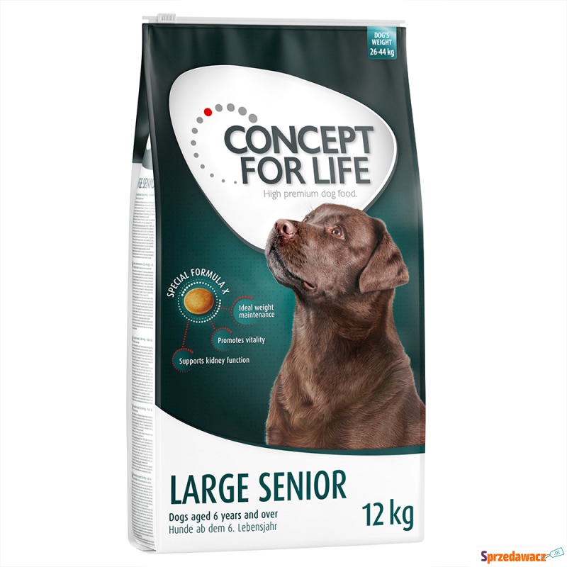 Concept for Life Large Senior - 2 x 12 kg - Karmy dla psów - Legnica