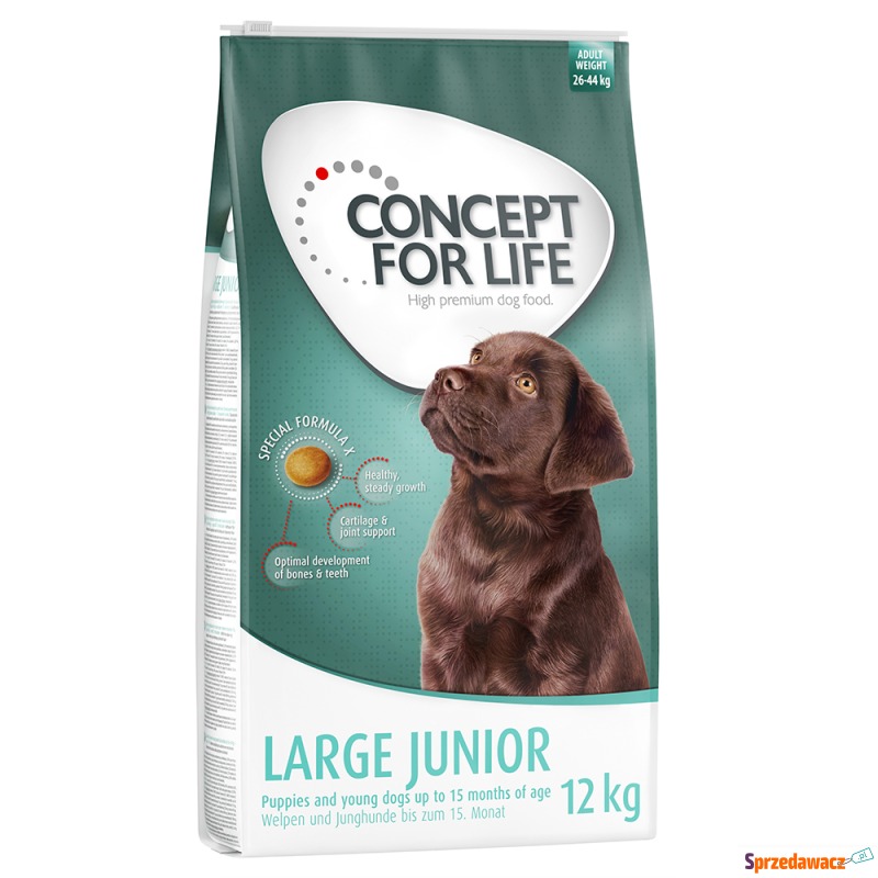 Concept for Life Large Junior - 12 kg - Karmy dla psów - Rzeszów