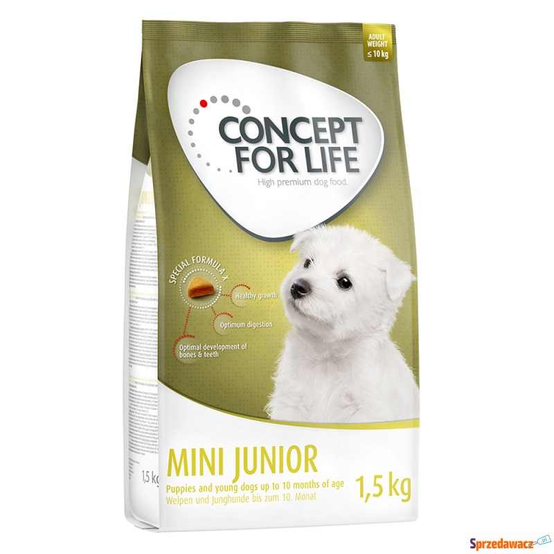 Concept for Life Mini Junior - 4 x 1,5 kg - Karmy dla psów - Gliwice