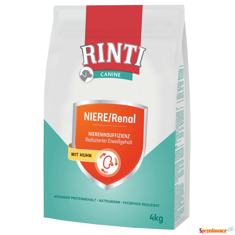 RINTI Canine Niere/Renal z kurczakiem - 4 kg - Karmy dla psów - Bytom