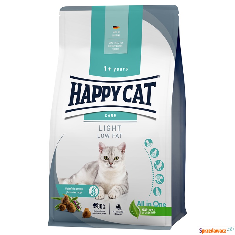 Happy Cat Care Adult Light - 2 x 10 kg - Karmy dla kotów - Łódź