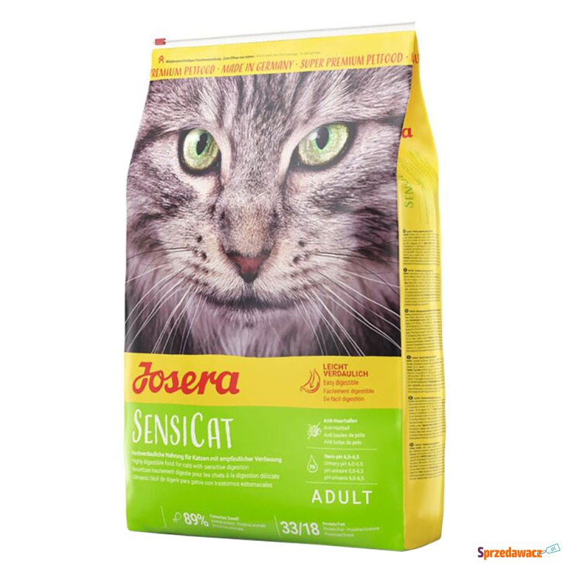 Josera SensiCat - 10 kg - Karmy dla kotów - Chorzów