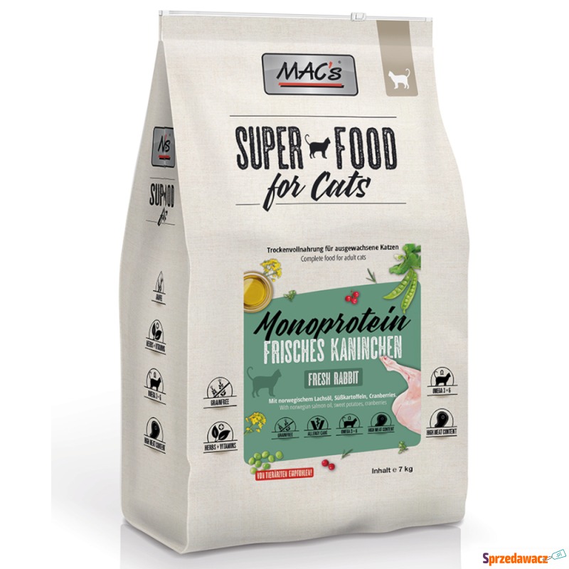 MAC's Superfood for Cats Adult Monoprotein, k... - Karmy dla kotów - Słupsk