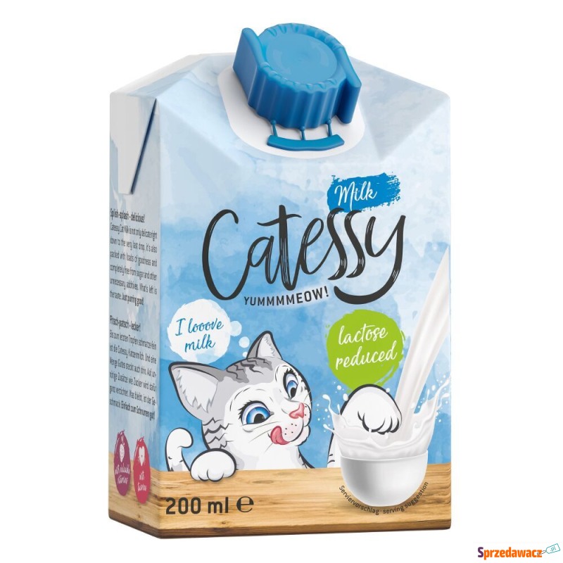 Catessy mleko dla kota - 6 x 200 ml - Przysmaki dla kotów - Ostróda