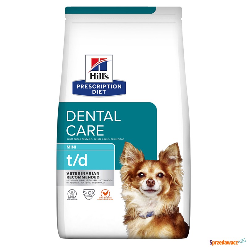 Hill's Prescription Diet t/d Dental Care Mini,... - Karmy dla psów - Katowice