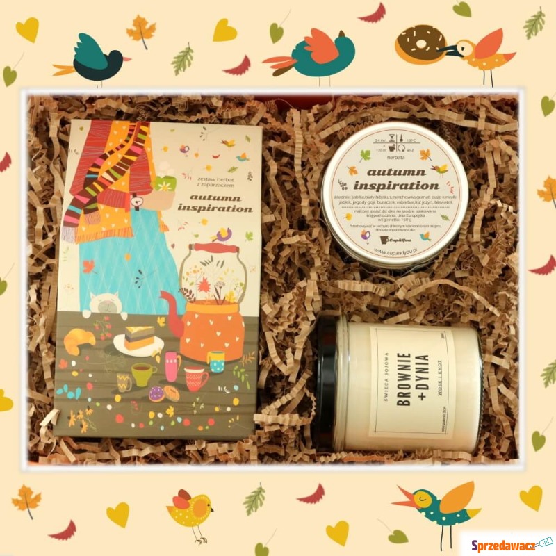 Zestaw prezentowy Jesienny Box AUTUMN INSPIRATION.... - Herbata, Yerba Mate - Brzeg