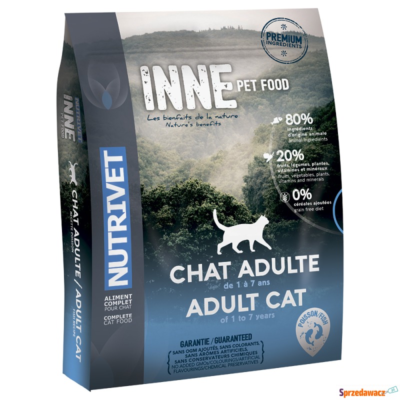 Nutrivet Inne Cat Adult Fish, ryba - 1,5 kg - Karmy dla kotów - Gliwice