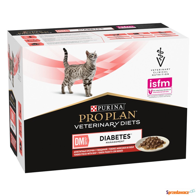 PURINA PRO PLAN Veterinary Diets Feline DM ST/OX... - Karmy dla kotów - Kielce