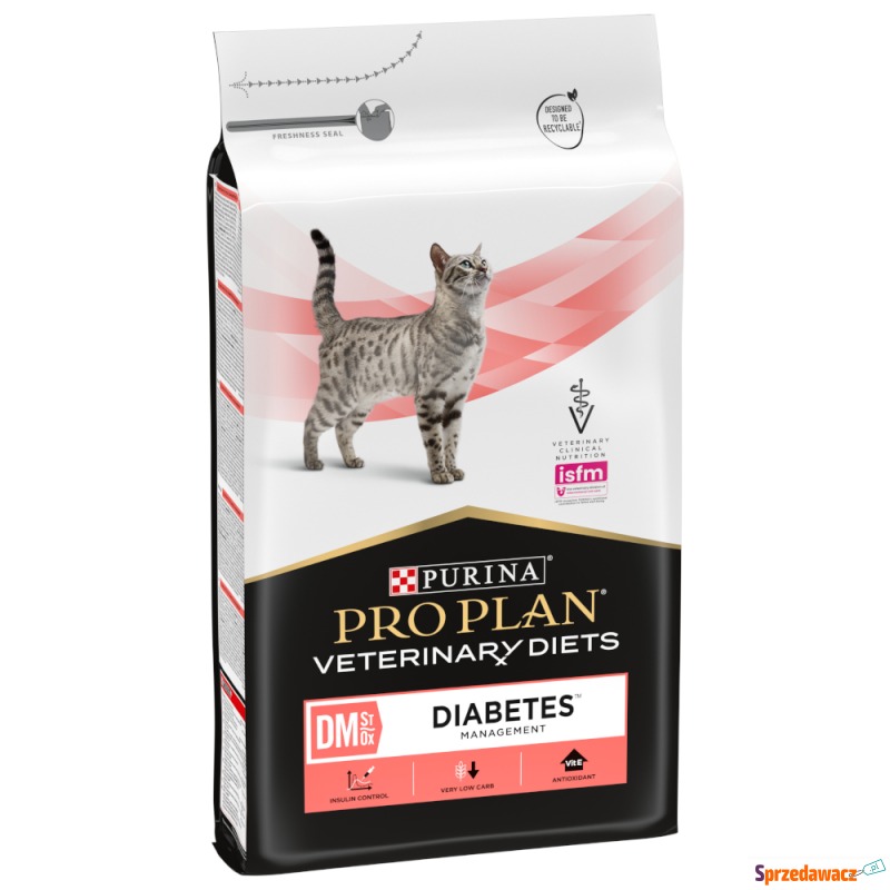 PURINA PRO PLAN Veterinary Diets Feline DM ST/OX... - Karmy dla kotów - Koło