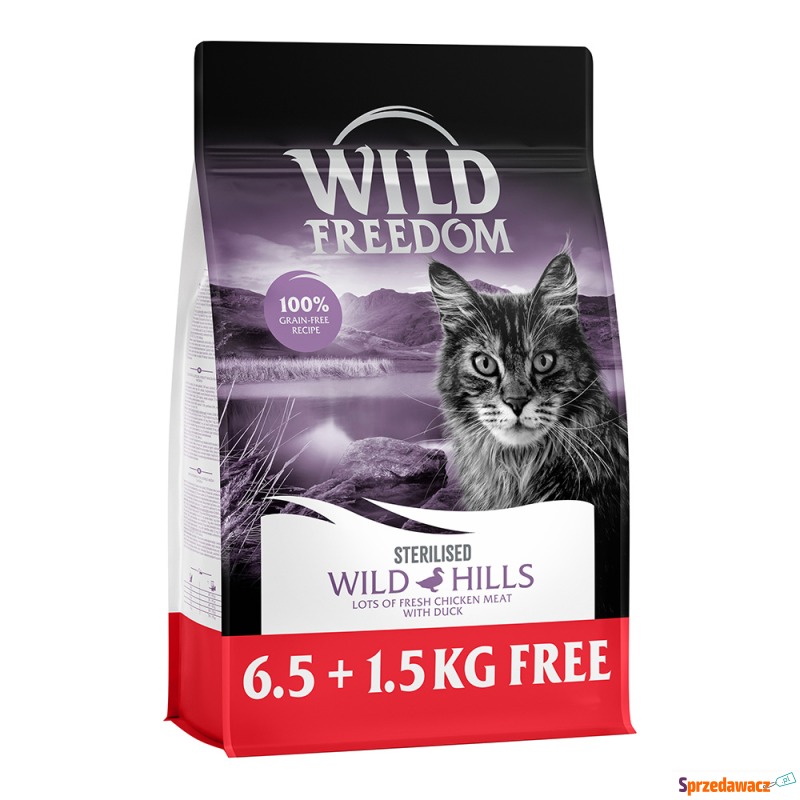 6,5 + 1,5 kg gratis! Wild Freedom Adult, karma... - Karmy dla kotów - Zielona Góra