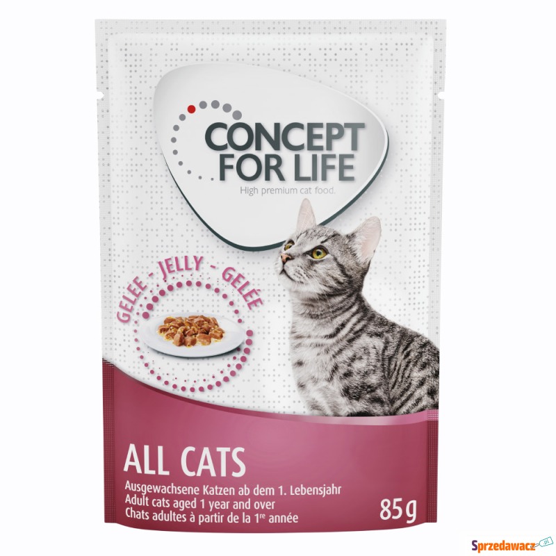 Concept for Life All Cats w galarecie - 24 x 85... - Karmy dla kotów - Nowy Sącz