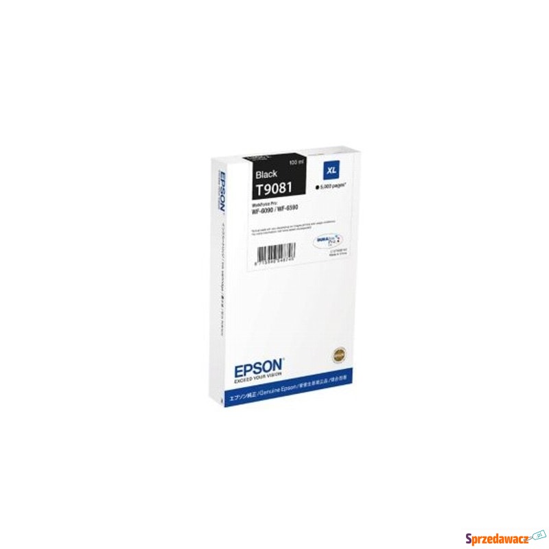 Tusz Oryginalny Epson T9081 (C13T908140) (Czarny)... - Tusze, tonery - Olsztyn