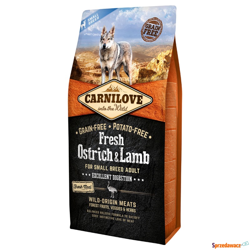 Carnilove Fresh Adult Small Breed Ostrich, ja... - Karmy dla psów - Kędzierzyn-Koźle