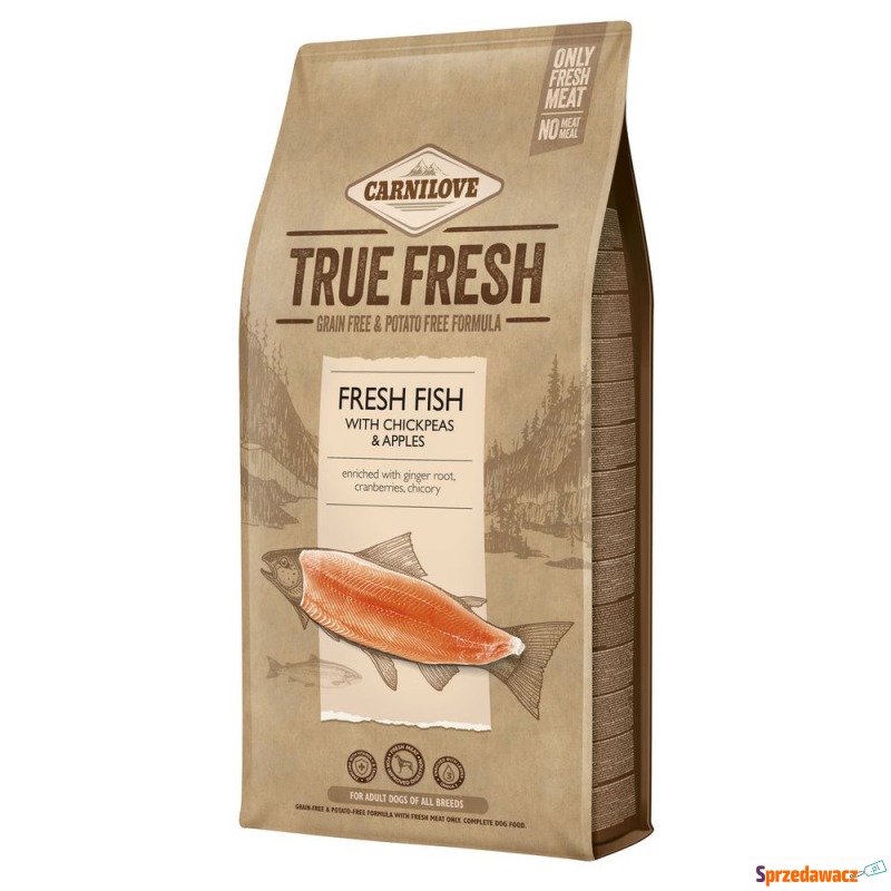 Carnilove True Fresh Adult, ryby - 11,4 kg - Karmy dla psów - Szczecinek