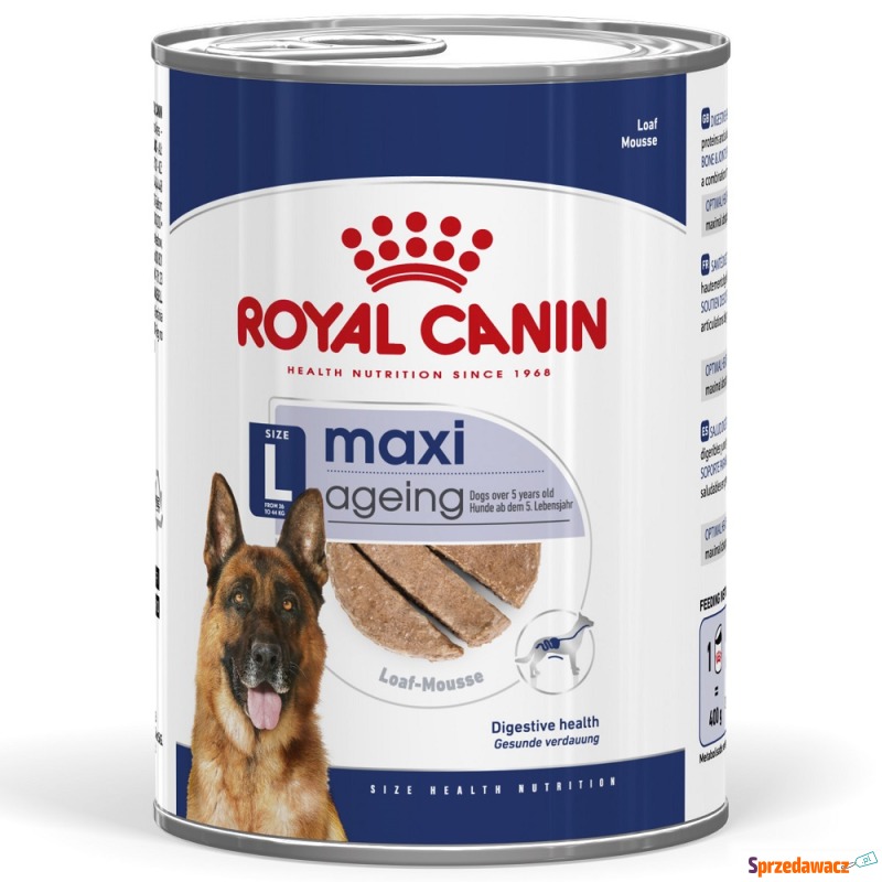 Royal Canin Maxi Ageing Mousse - 48 x 410 g - Karmy dla psów - Bytom